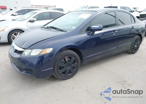 2010 Honda Civic Lx из США, поврежденный, VIN 2HGFA1F51AH528662